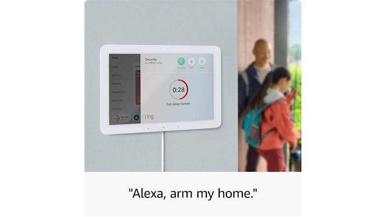 Amazon Echo Hub 8" Smart Display with Alexa - Glacier White