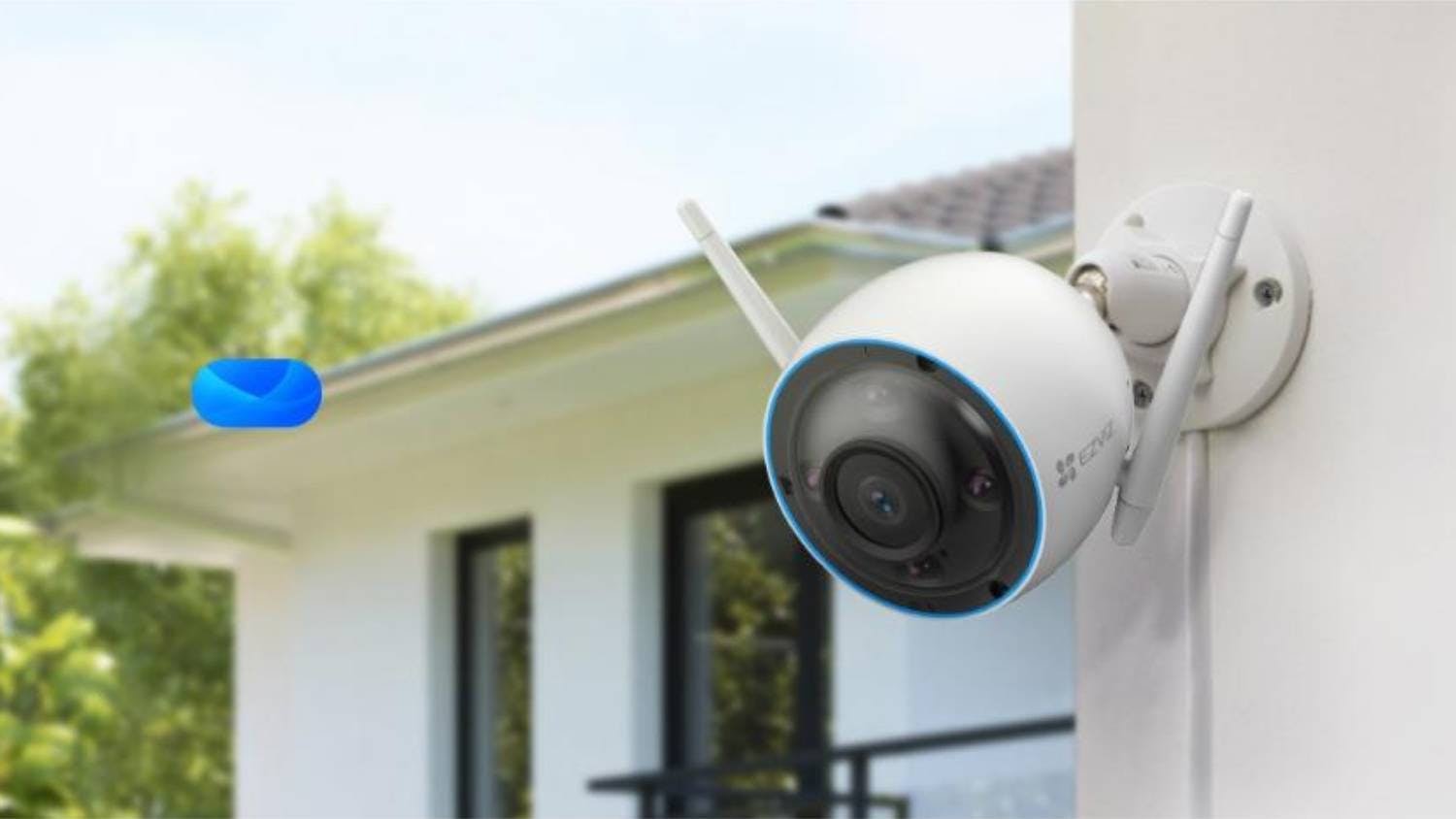 EZVIZ H3 Outdoor Smart Security Camera with 2K Video, Night Vision