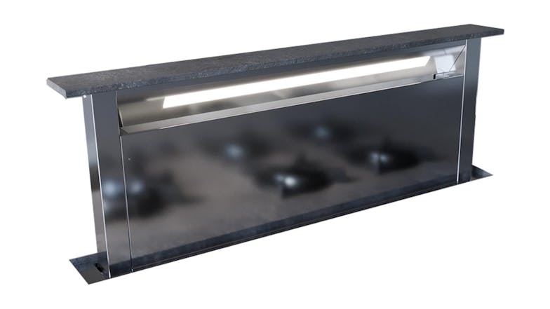 Sirius 88cm Benchtop Integrated Downdraft Rangehood - Black (SDD2ELEMIC88)