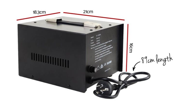 Giantz 1000W Stepdown Transformer 240 - 110V Conversion