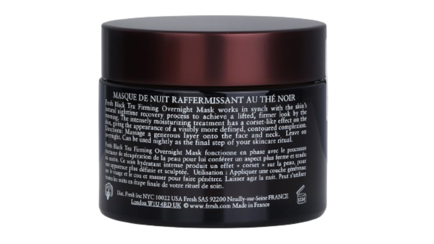 Fresh Black Tea Firming Overnight Mask - 100ml/3.3oz