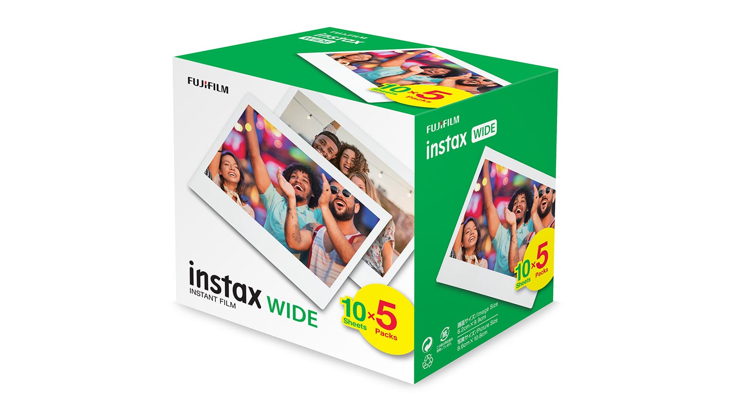 Instax Wide Film 50 Pack White Harvey Norman New Zealand