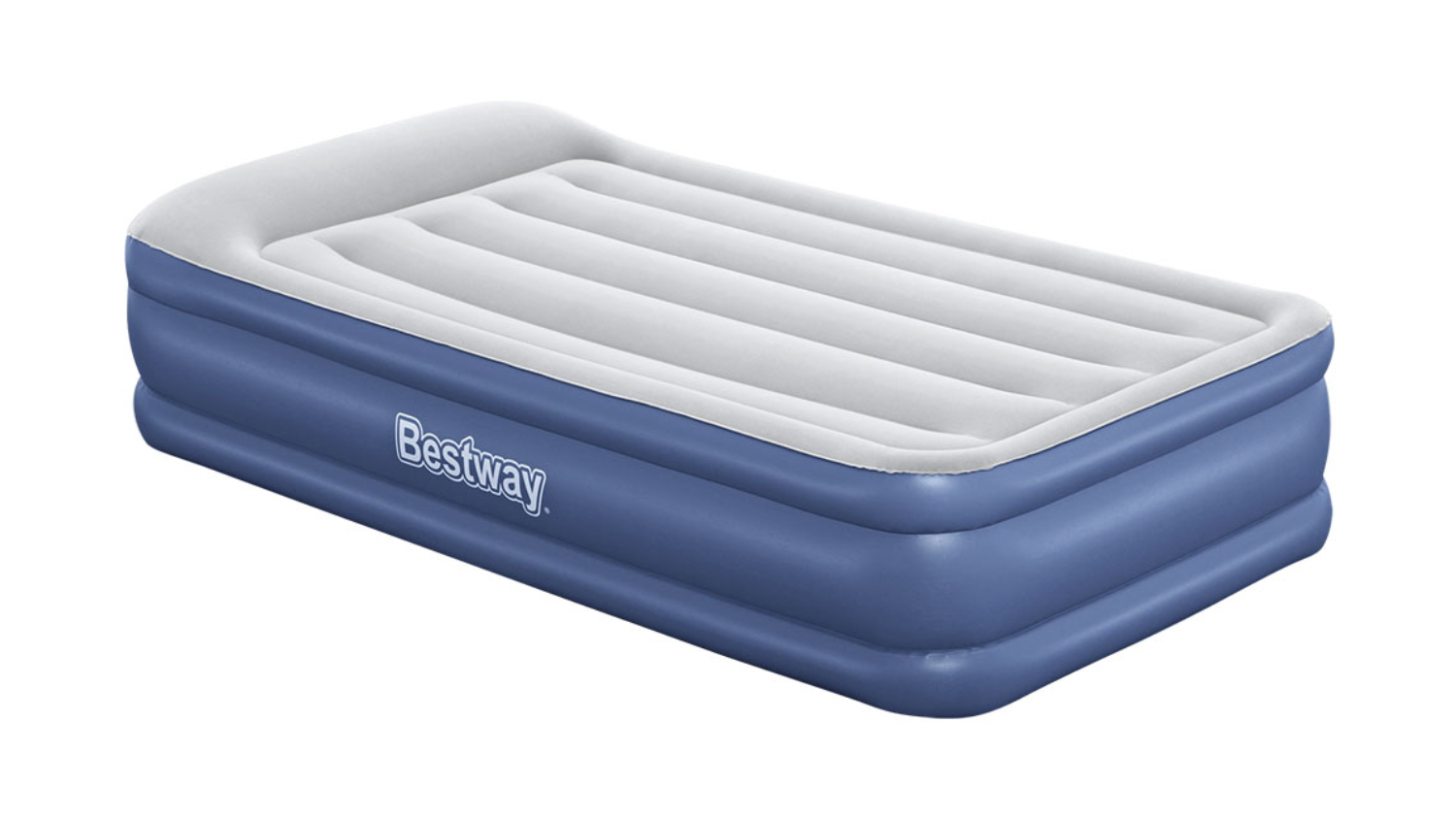 Bestway Inflatable Airbed with Built-In Pump Twin Single