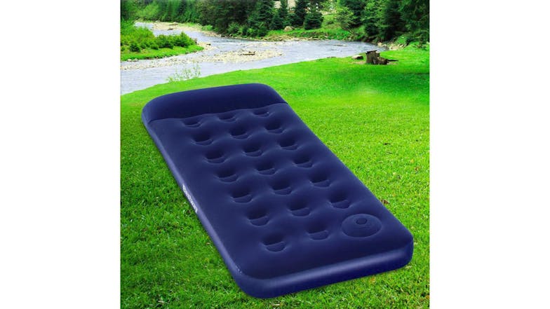 Bestway Inflatable Single Airbed Flocked