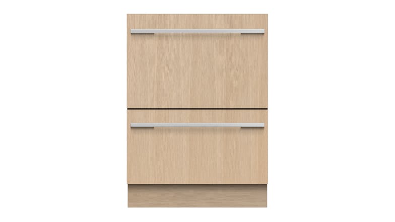 Fisher & Paykel 14 Place Setting Fully Integrated Double 60cm Dishdrawer Dishwasher - Panel Ready (Series 9/DD60DI9)