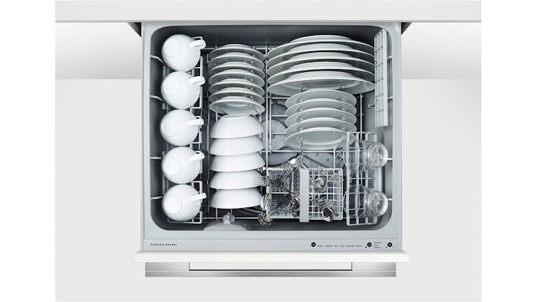 Fisher & Paykel 14 Place Setting Fully Integrated Double 60cm Dishdrawer Dishwasher - Panel Ready (Series 9/DD60DI9)