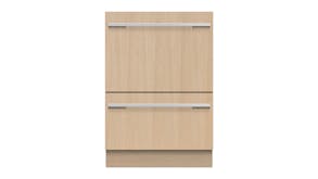 Fisher & Paykel 14 Place Setting Fully Integrated Tall Double 60cm Dishdrawer Dishwasher - Panel Ready (Series 11/DD60DTX6I1)