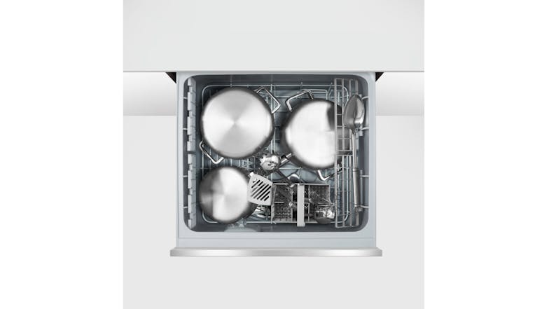 Fisher & Paykel 7 Place Setting Built Under Single 60cm Dishdrawer Dishwasher - Stainless Steel (Series 7/DD60SCX9)