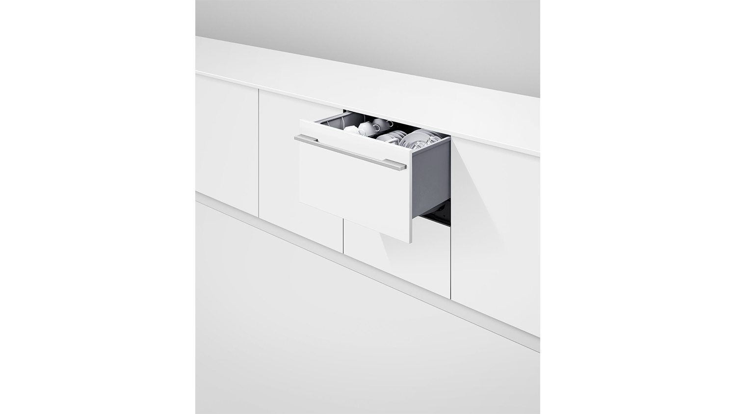 Fisher & Paykel 7 Place Setting Fully Integrated Single 60cm Dishdrawer