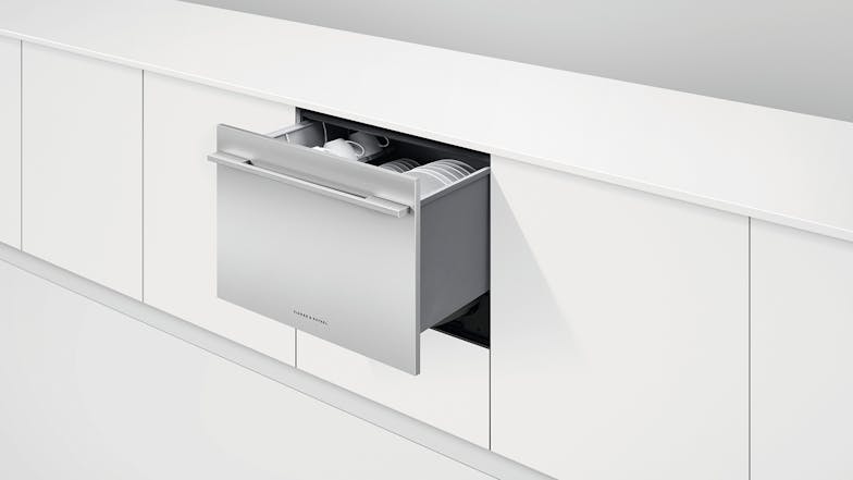 Fisher & Paykel 7 Place Setting Fully Integrated Tall Single 60cm Dishdrawer Dishwasher - Panel Ready (Series 9/ DD60STI9)