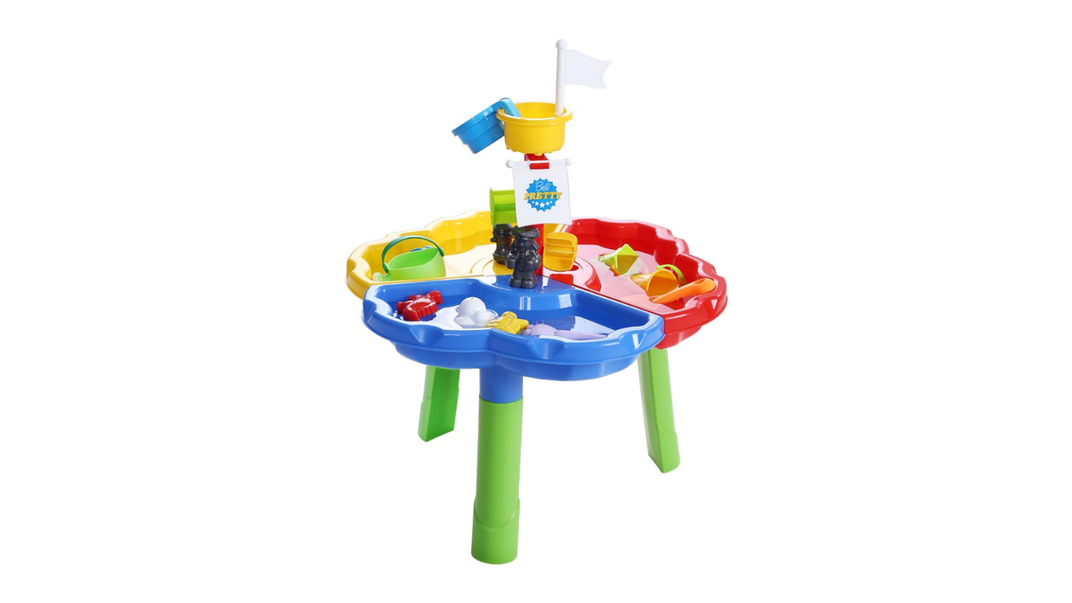 Keezi Kids Outdoor Play Table with Central Mast