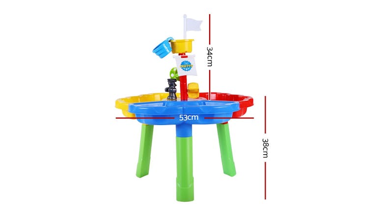 Keezi Kids Play Table Outdoor with Central Mast
