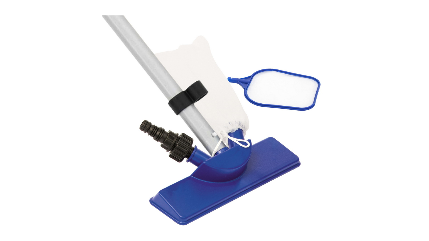 Bestway Flowclear Aquacrawl Pool Vacuum Set with Interchangeable Heads & Debris Bag