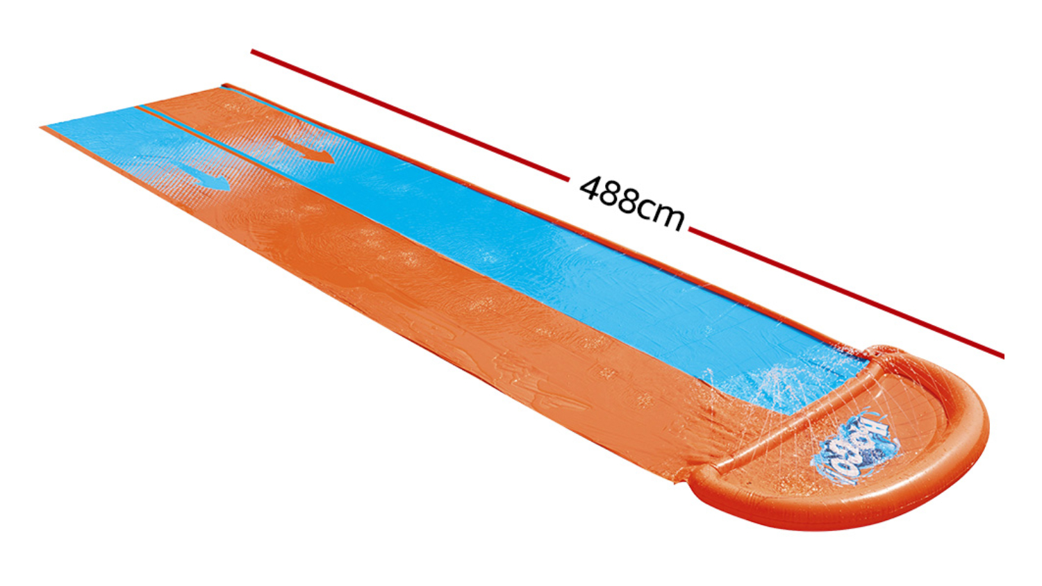 Bestway "H2OGO!" Dual Lane Garden Waterslide with Sprinklers 4.88m