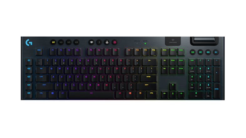 Logitech G915 LIGHTSPEED Wireless RGB Mechanical Gaming Keyboard - GL Clicky