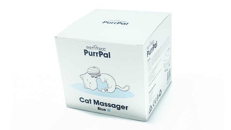 Pettecc Purrpal Cat Massager - Blue