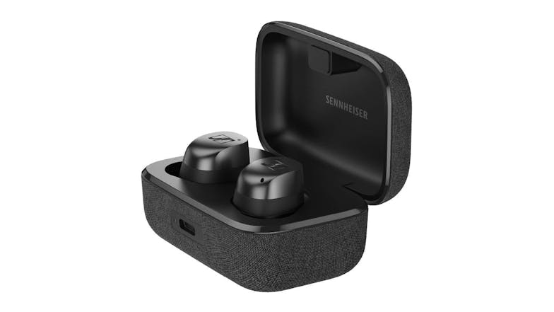 Sennheiser MOMENTUM 4 Hybrid Adaptive Noise Cancelling Wireless In-Ear Headphones - Black Graphite