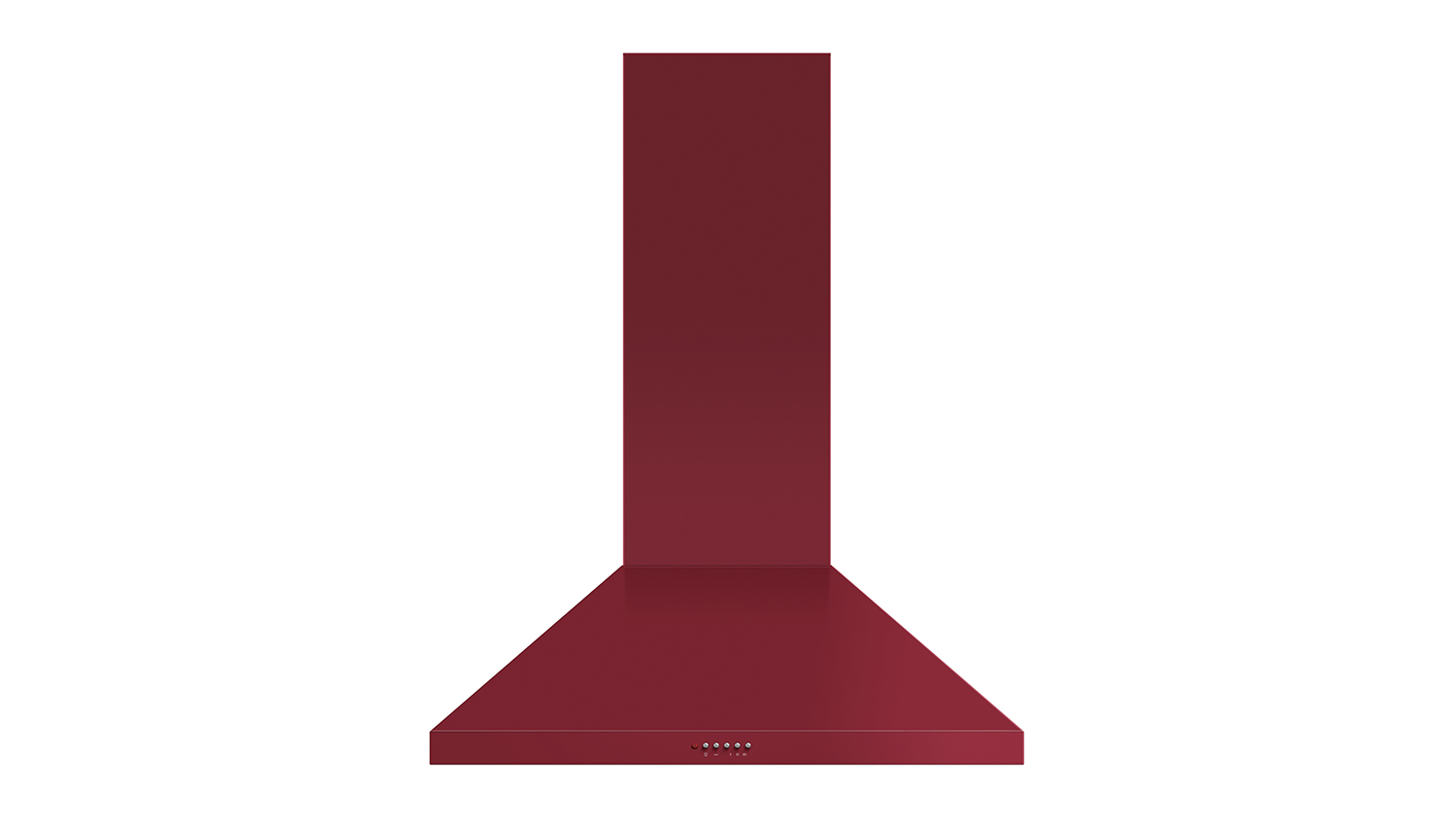Fisher & Paykel 90cm Pyramid Chimney Wall Mounted Rangehood - Red (Series 7/HC90PCR1)