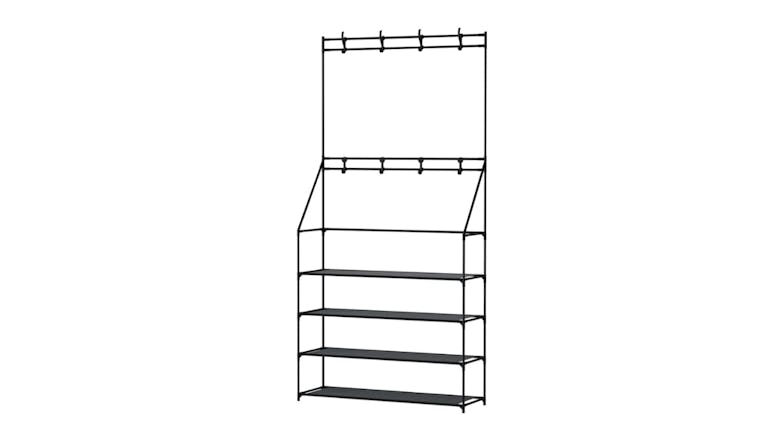 Artiss Hallway Clothing Rack with Shoe Shelves