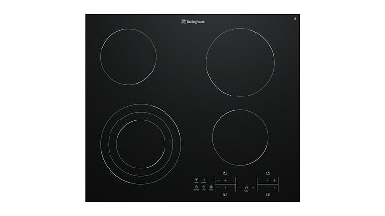 Westinghouse 60cm 4 Zone Ceramic Cooktop - Black (WHC643BD)