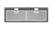 Westinghouse 86cm Insert Integrated Rangehood - Dark Stainless Steel (WRI825BC)