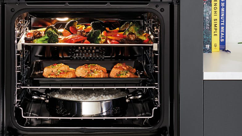 Westinghouse 60cm Pyrolytic 10 Function Built-in Oven - Dark Stainless Steel (WVEP6717DD)