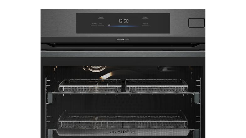 Westinghouse 60cm Pyrolytic 19 Function Built-in Steam Oven - Dark Stainless Steel (WVEP6918DD)