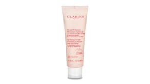 Clarins Soothing Gentle Foaming Cleanser with Alpine Herbs & Shea Butter Extracts - Very Dry or Sensitive Skin - 125ml/4.2oz