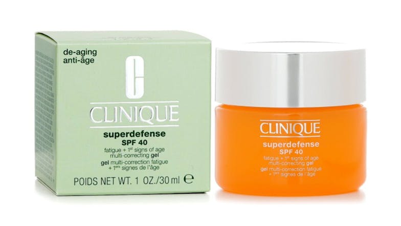 Clinique Superdefense SPF 40 Fatigue + 1st Signs Of Age Multi-Correcting Gel - 30ml/1oz