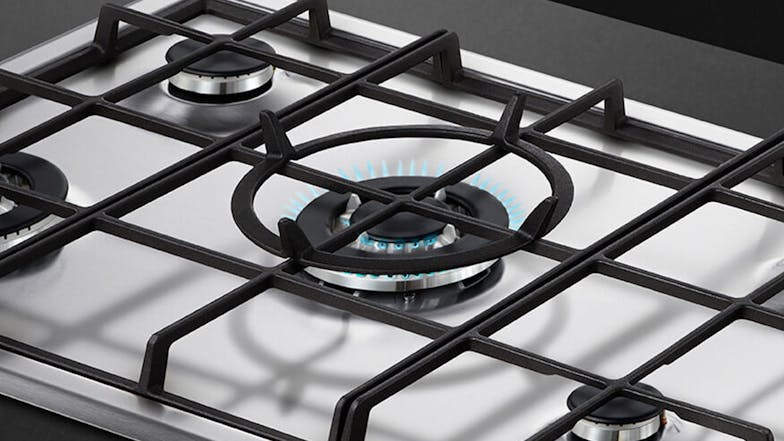 Fisher & Paykel 90cm 5 Burner LPG Gas on Steel Cooktop - Stainless Steel (Series 5/CG905CLPX2)