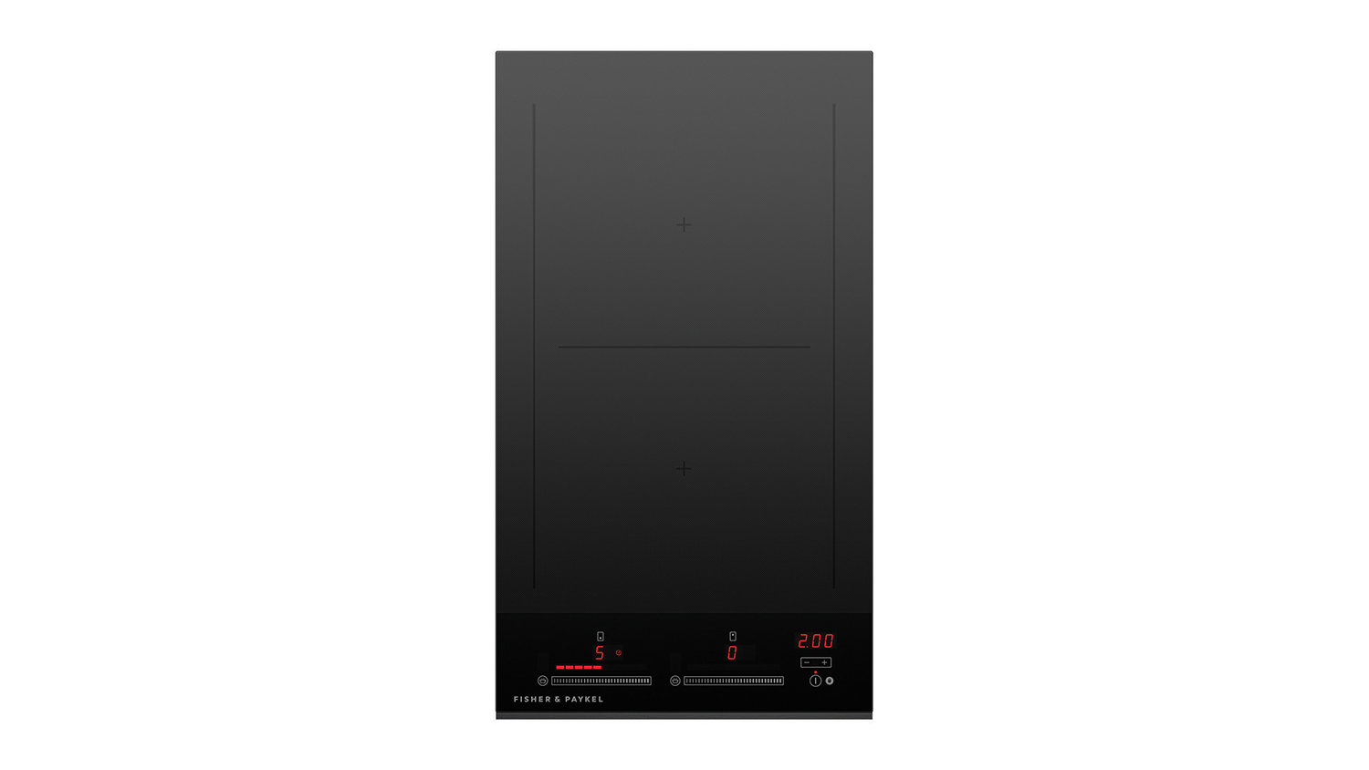 Fisher & Paykel 30cm 2 Zone Induction Cooktop - Black Glass (Series 7/CI302DTB4)