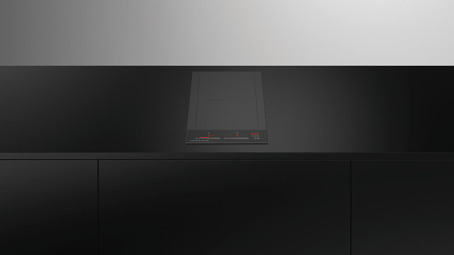 Fisher & Paykel 30cm 2 Zone Induction Cooktop - Black Glass (Series 7/CI302DTB4)