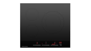 Fisher & Paykel 60cm 3 Zone Induction Cooktop - Black Glass (Series 9/CI603DTB4)