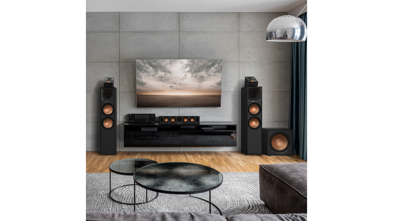 Klipsch Reference R800F Floorstanding Speaker Black Harvey Norman New Zealand