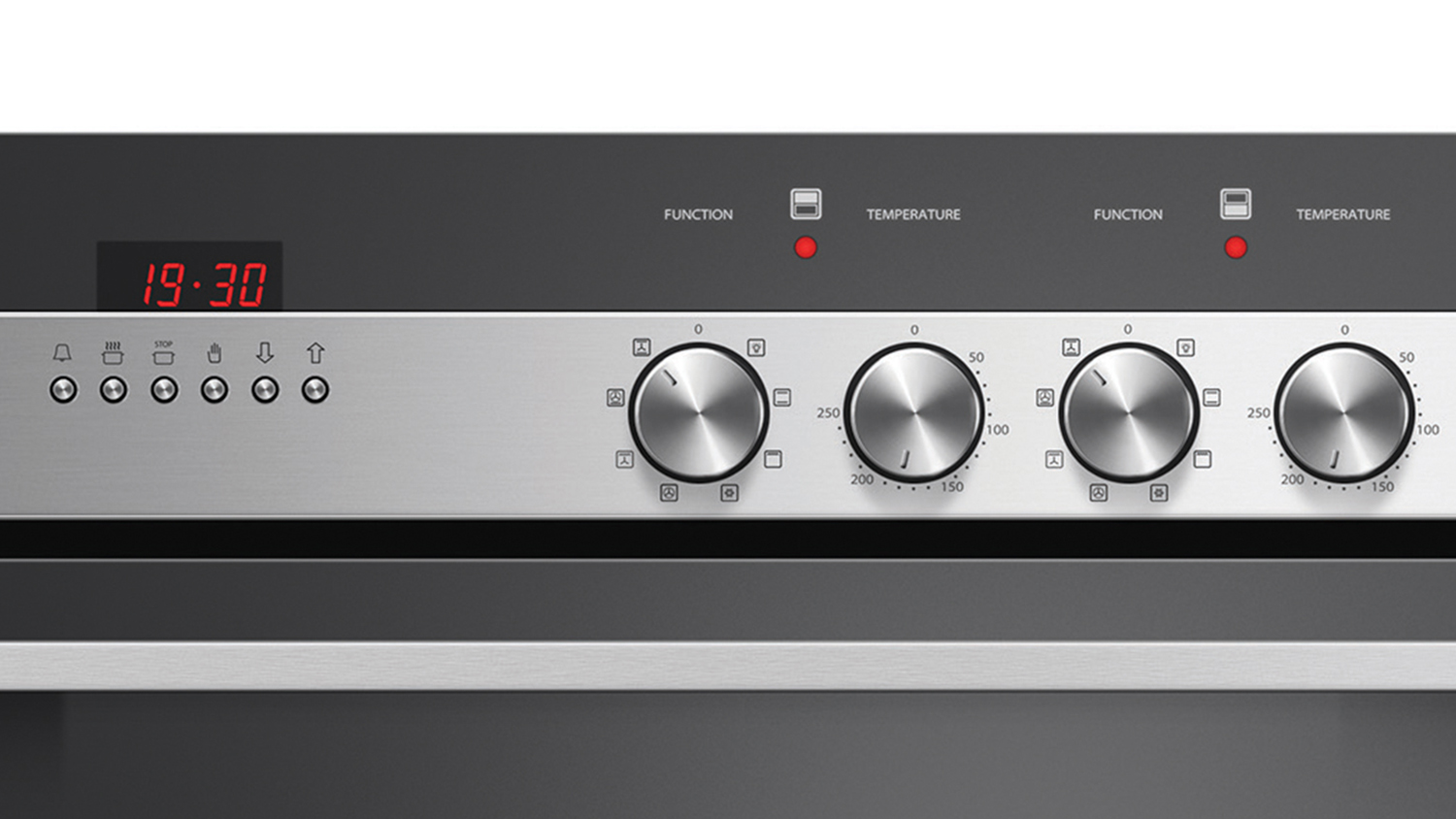 Fisher & Paykel 60cm 7 + 7 Function BuiltIn Double Oven Stainless