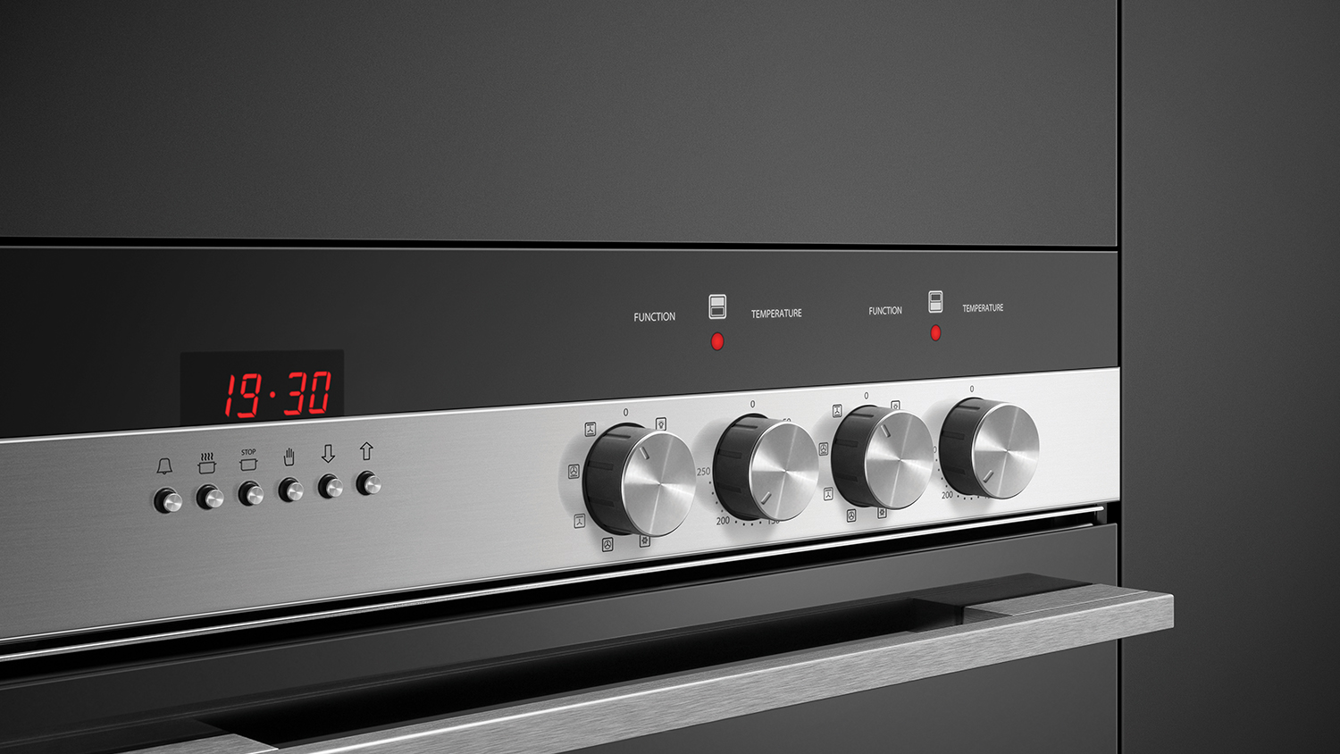 Fisher & Paykel 60cm 7 + 7 Function BuiltIn Double Oven Stainless