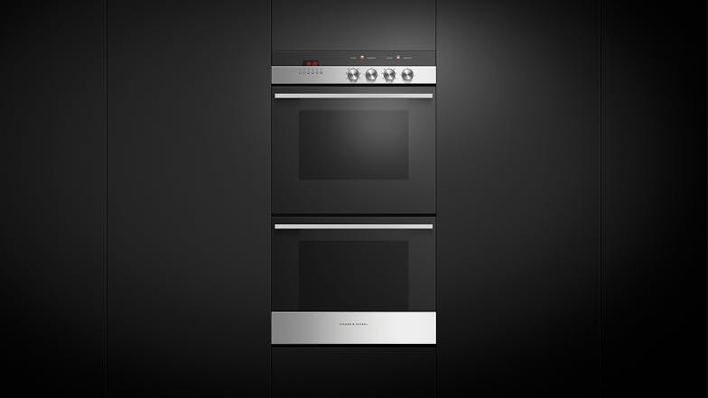 Fisher & Paykel 60cm 7 + 7 Function Built-In Double Oven - Stainless Steel (Series 5/OB60DDEX4)