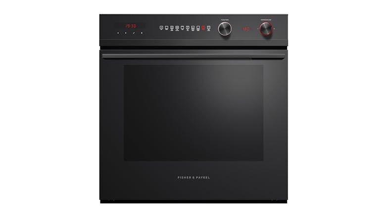 Fisher & Paykel 60cm Pyrolytic 9 Function Built-In Oven - Black (Series 7/OB60SD9PB1)