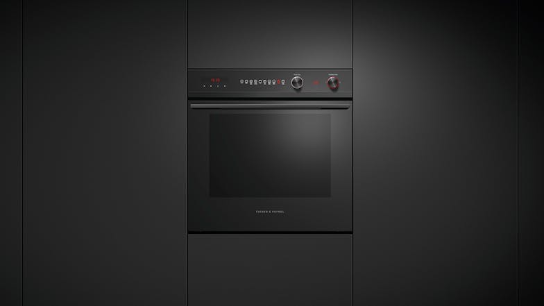 Fisher & Paykel 60cm Pyrolytic 9 Function Built-In Oven - Black (Series 7/OB60SD9PB1)