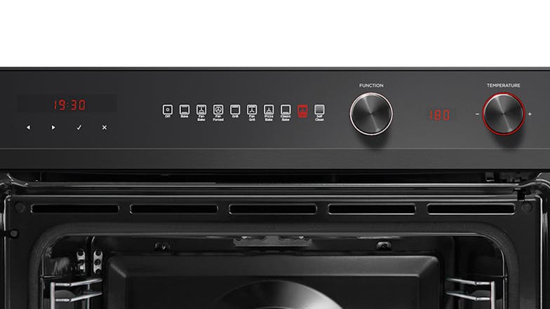 Fisher & Paykel 60cm Pyrolytic 9 Function Built-In Oven - Black (Series 7/OB60SD9PB1)