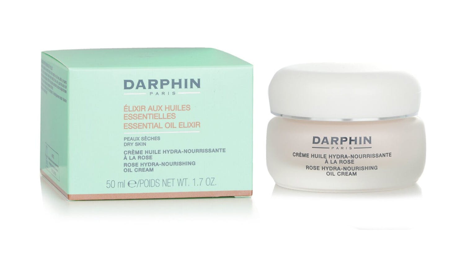 Darphin Essential Oil Elixir Rose Hydra-Nourishing Oil Cream - For Dry Skin - 50ml/1.7oz