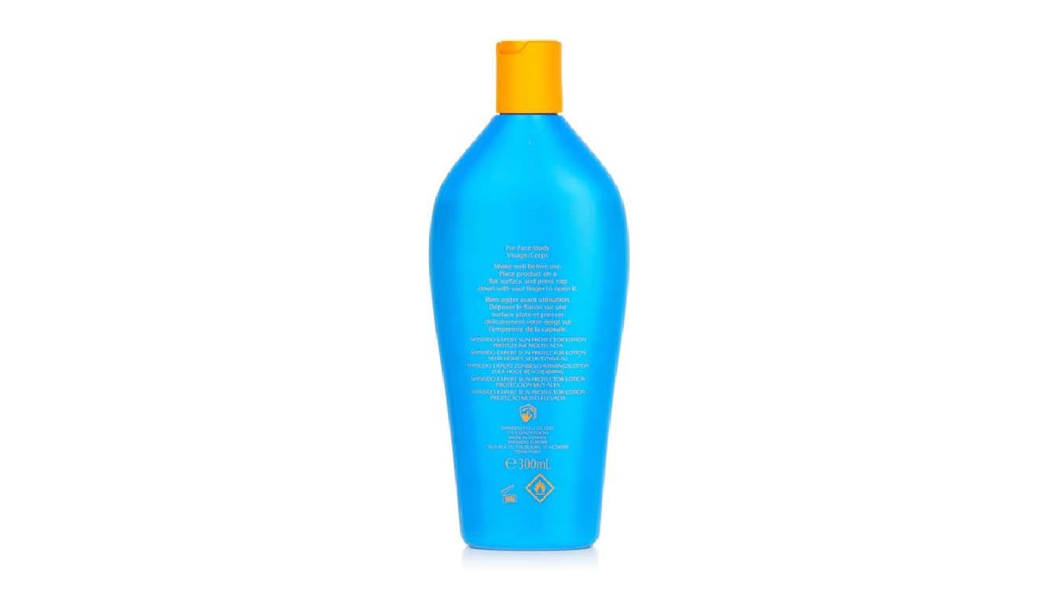 Shiseido Expert Sun Protector Face & Body Lotion SPF 50+ (Very High Protection & Very Water-Resistant) - 300ml/10oz