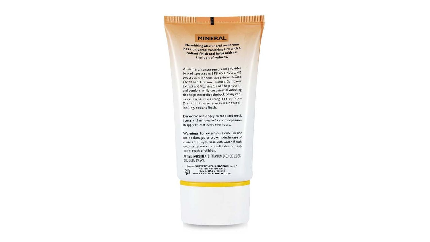 Peter Thomas Roth Max Mineral Tinted Suncreen Broad Spectrum SPF 45 - 50ml/1.7oz