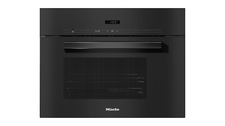Miele 45cm 4 Function Built-In Compact Steam Oven - Obsidian Black (DG 2840/11135350)