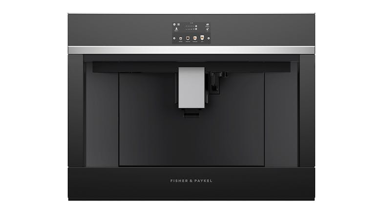 Fisher & Paykel 15 Bar Built-In Automatic Coffee Machine - Black (Series 9/EB60DSX1)