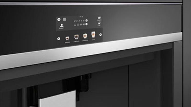 Fisher & Paykel 15 Bar Built-In Automatic Coffee Machine - Black (Series 9/EB60DSX1)