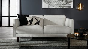 Stella 2.5 Seater Fabric Sofa - Marshmallow