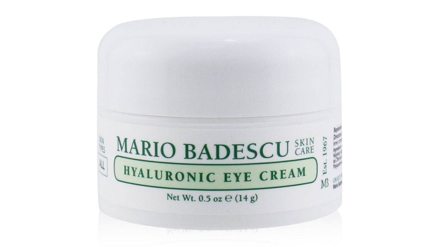 Mario Badescu Hyaluronic Eye Cream - For All Skin Types - 14ml/0.5oz