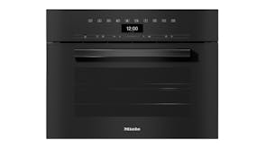 Miele 45cm 14 Function Built-In Compact Steam Oven - Obsidian Black (DGC 7440 HC Pro/12086870)