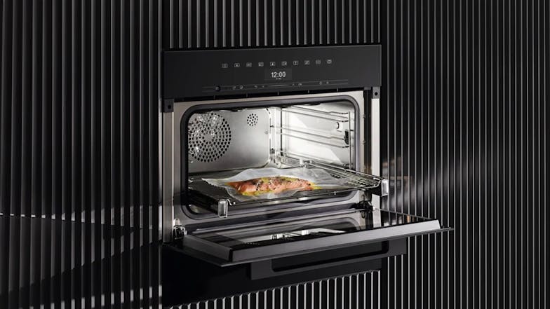 Miele 45cm 14 Function Built-In Compact Steam Oven - Obsidian Black (DGC 7440 HC Pro/12086870)